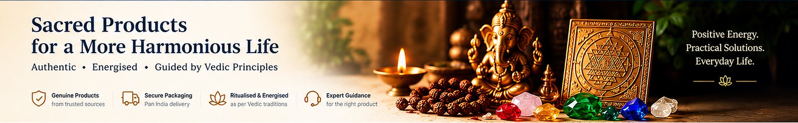 Sacred products for a more harmonious life
