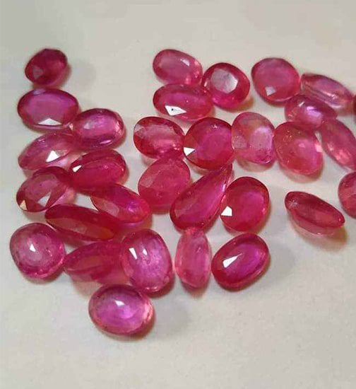 Ruby Gemstone New Burma